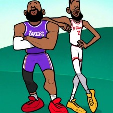 Das Star-Duo der Lakers glänzt auswärts – Legendenstatus in Sicht